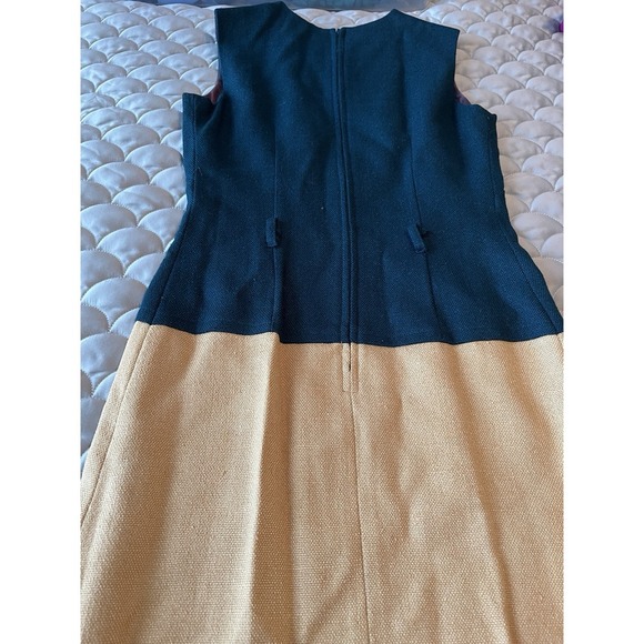 Vintage Country Set Mid Century Dress Knee Length Small (4-6) 70s/80s Preppy - Picture 9 of 10